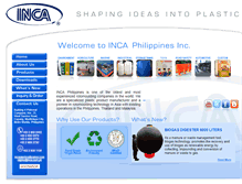 Tablet Screenshot of inca.com.ph