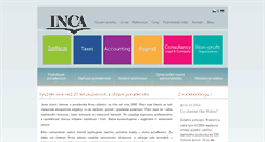 Desktop Screenshot of inca.cz