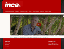 Tablet Screenshot of inca.net.au