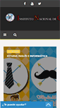 Mobile Screenshot of inca.edu.mx