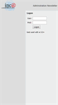 Mobile Screenshot of newsletter.inca.at