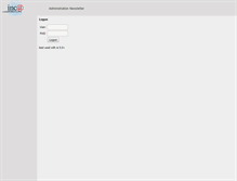 Tablet Screenshot of newsletter.inca.at