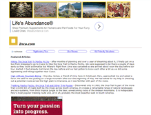 Tablet Screenshot of inca.com